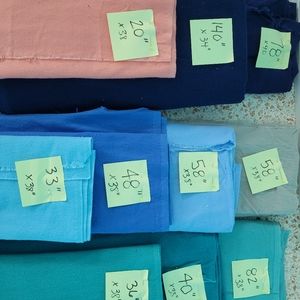 Pre-washed flannel fabric